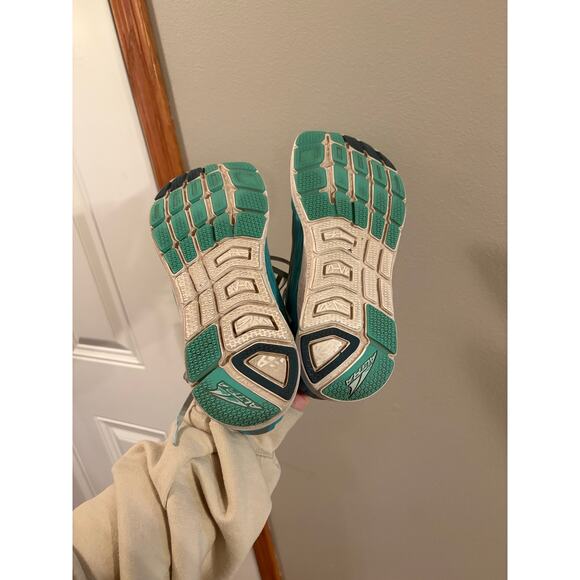 Altra Rivera women's road running shoes in teal blue Size 9 - Picture 3 of 5